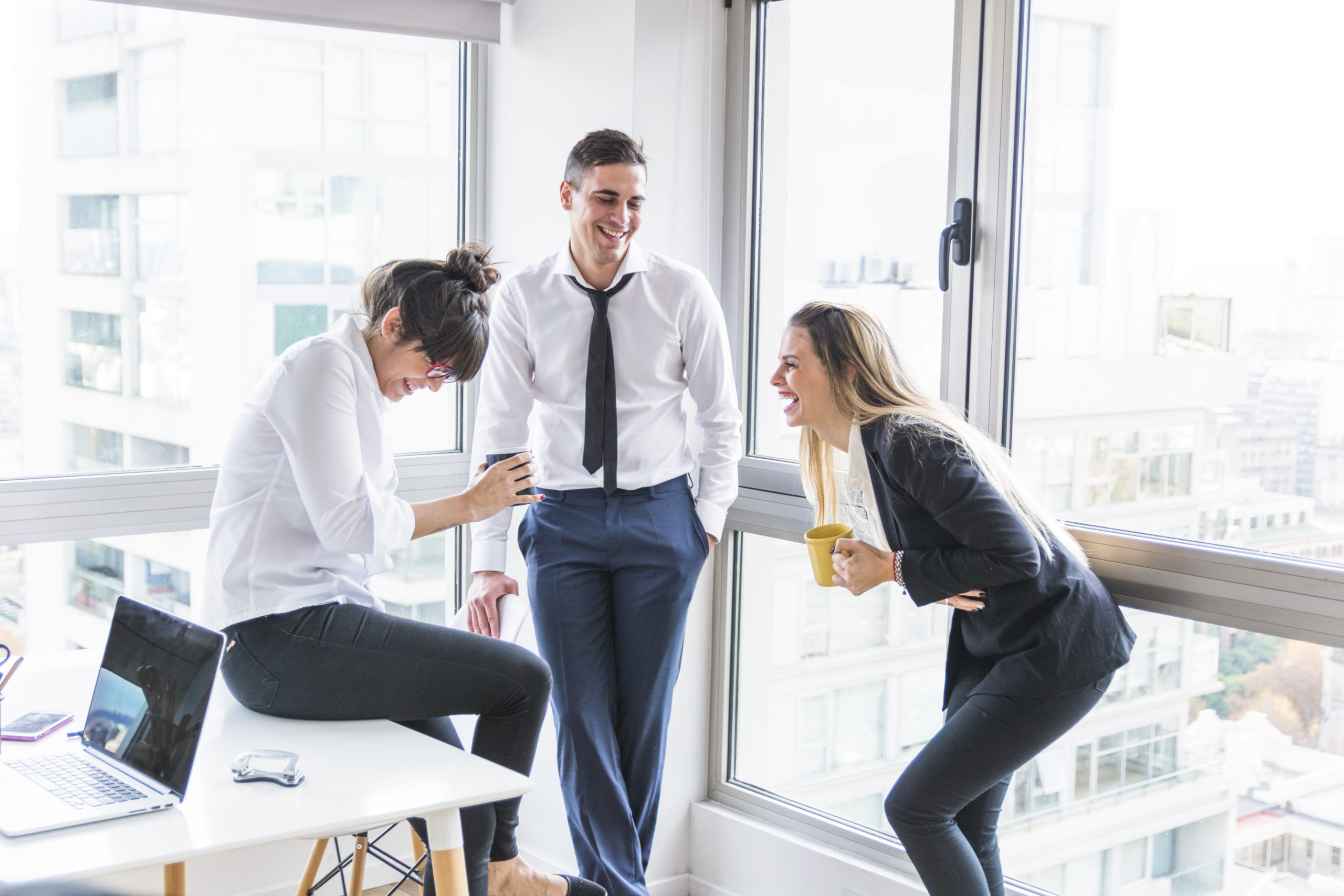 In France, are discussions at the coffee machine more important than meetings?