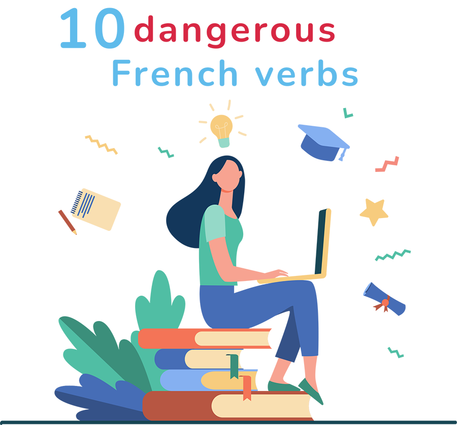 voilà your crash course in common French verbs. These are the top 10 verbs you'll need to conjugate in the present tense, along with some traps to watch out for. By the end of this post, you'll be a pro at conjugating French verbs!