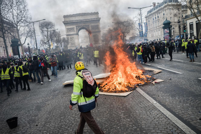 French Gilets Jaunes in Paris