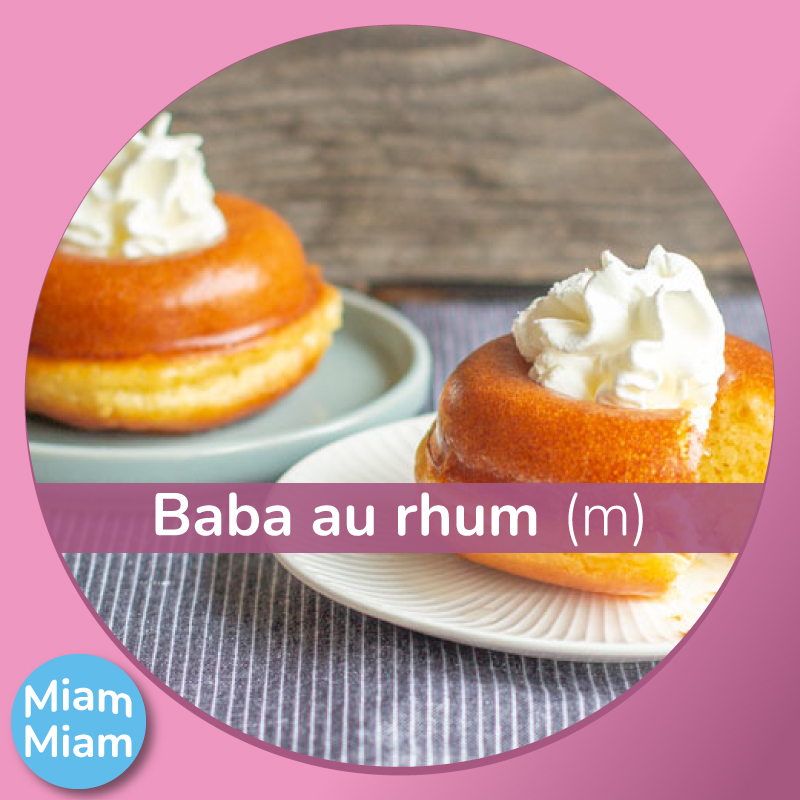 french Baba au Rhum