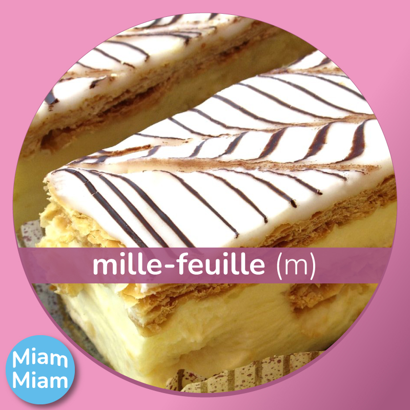 French mille feuilles
